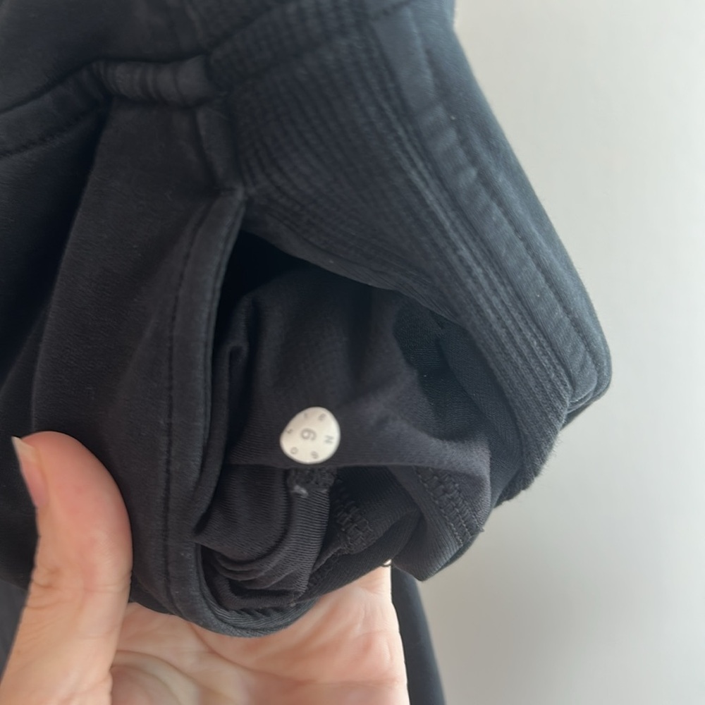 53. Lululemon Warm Down Jogger II 28” black - Picture 6 of 7